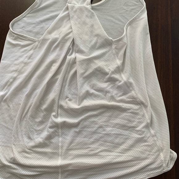 Lululemon white and gray tank - Picture 2 of 7